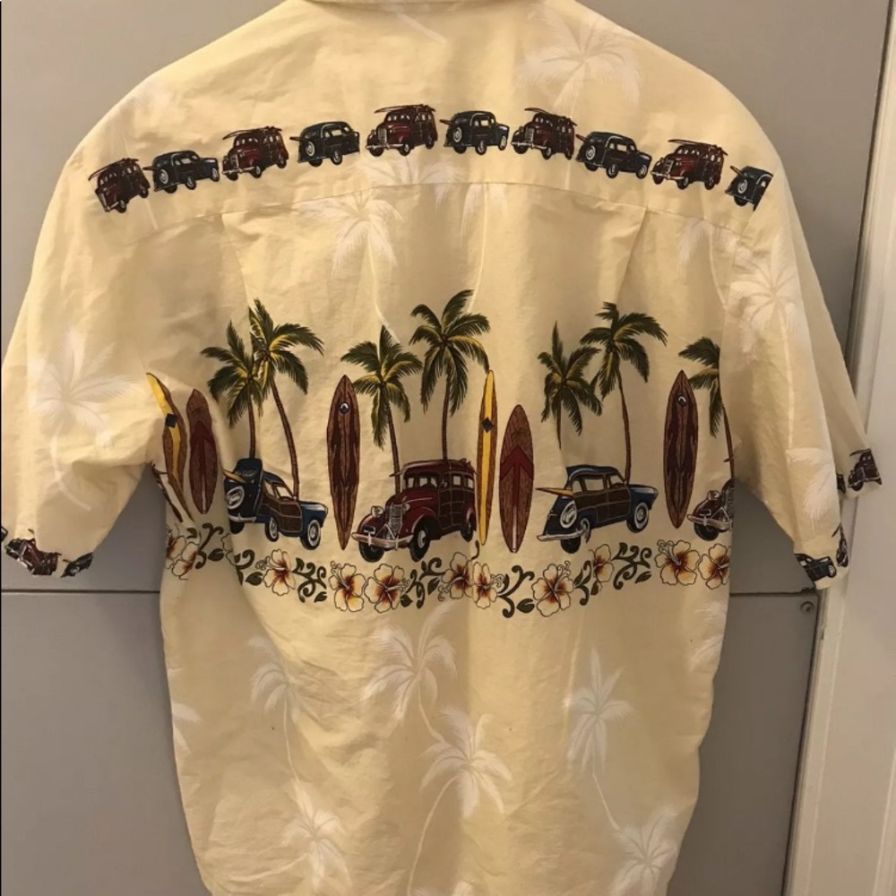 Hawaiian Togs Paradise Shirt Button Up Mens SZ  XL